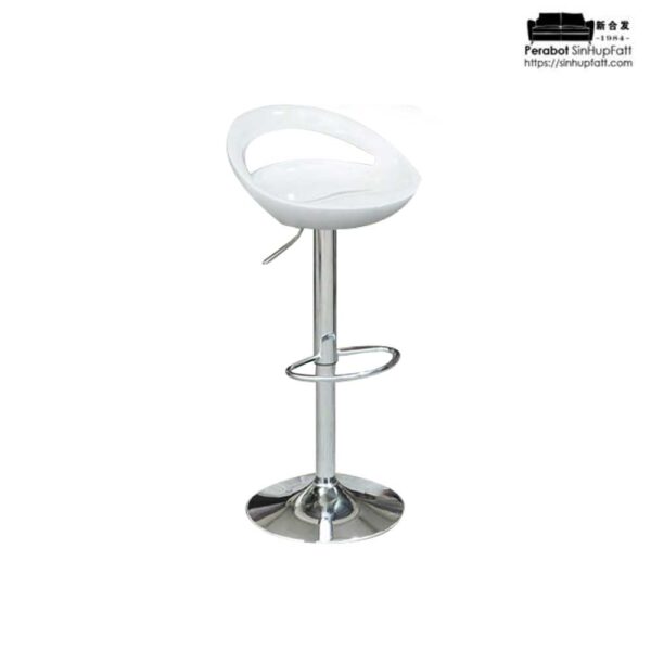 A019 Bar Chair WHITE