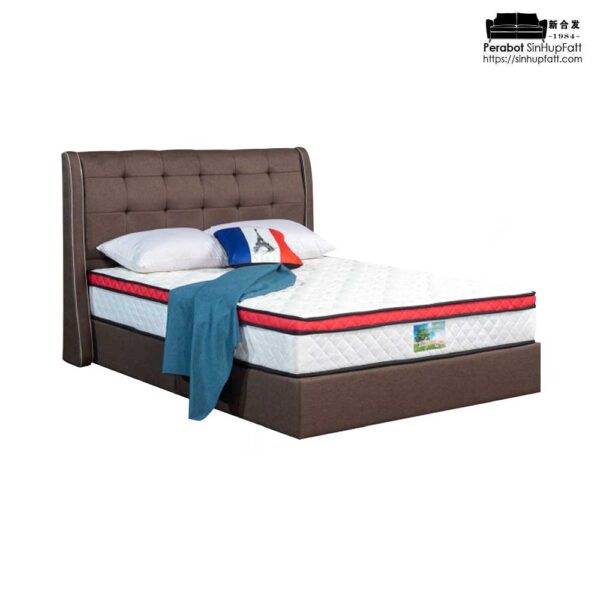 Casablanca Headboard Divan Dark Brown 3003