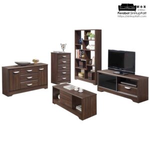 Laminated MDF Board Living Room Set
