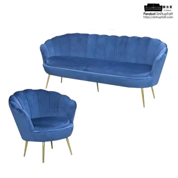 Glory 13 Sofa Seater Blue 1