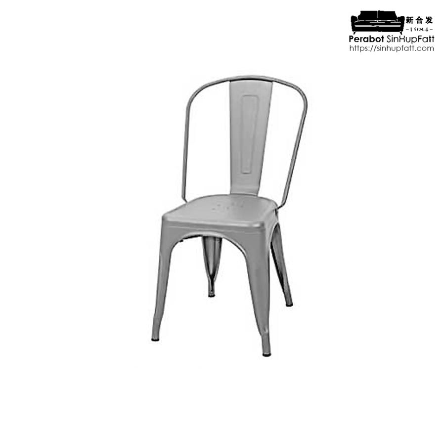 Tolix chair gry
