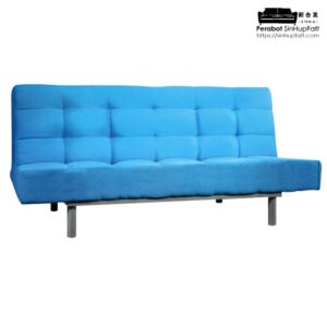 Fabric Sofa Bed With Metal Frame Base