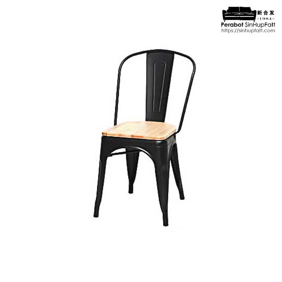 tolic chair seat blck wood