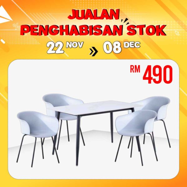 DT19+DC9 Dining Set