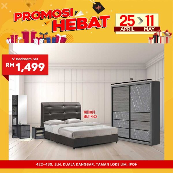 18 5' Bedroom Set