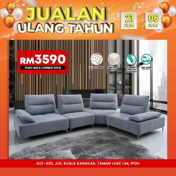 05 Push Back Corner Sofa