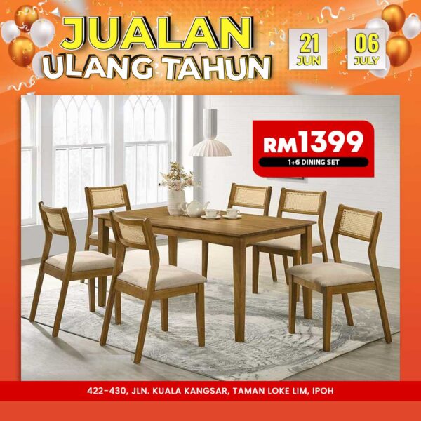 31 1+6 Dining Set