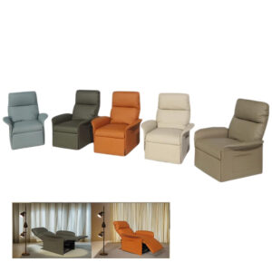 56242-RC Series – Lounge Chair (Blue / Green / Orange / Beige / Coffee)