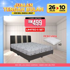 32 5' Divan + Mattress