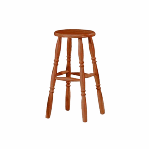DS24 Stackable High/Bar Stool (Dirty Oak / Natural)