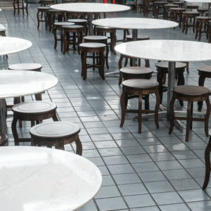 DT SS36 MLX Round Dining Set – Elegant Dining Option with Cappuccino Chair