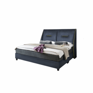 Bed Frame With Black Tone