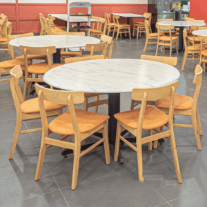 Round HPL Dining Top