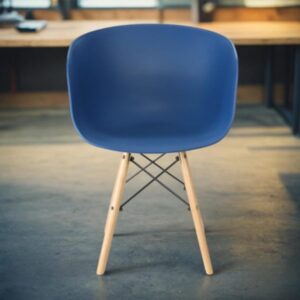 P115-S COBB PREMIUM CHAIR (With PLW01 Wooden Base w/ Metal Frame)