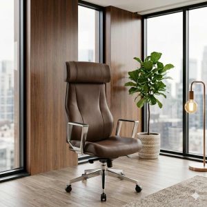 Andy CEO series office chair with aluminium armrest Andy CEO series office chair with aluminium armrest
